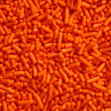 Orange Jimmies - Cool Mom Sprinkles